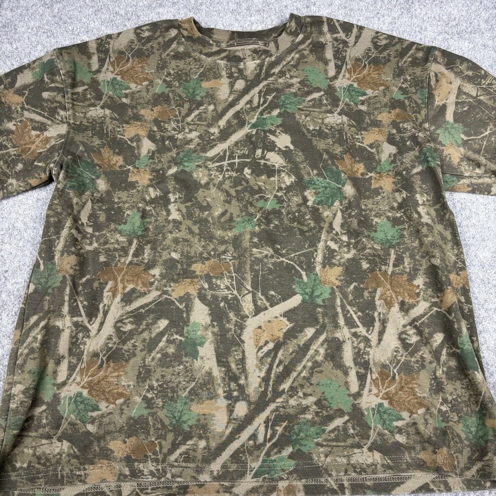 Reserved Supply Camo Shirt Mens Xl Premium Oversized Thick Cotton‎ Hunting Green